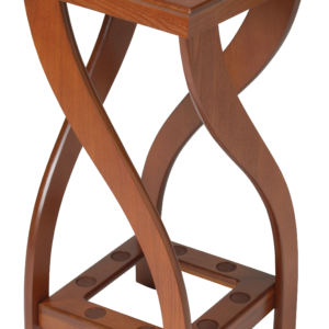 Twist 8 Cue Floor Rack - Honey
